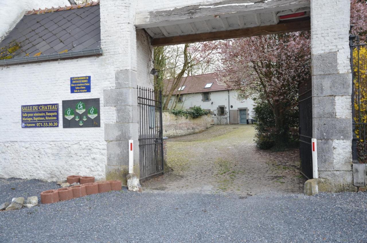 La Gentilhommiere Du Chateau De Ragnies Bagian luar foto